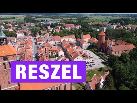 Reszel. A beautiful town in Warmia with a medieval character.