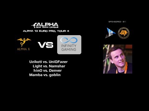 Alpha X vs. Inifinity Gaming (Alpha SC2 Team League - Season 13 - Week 4)