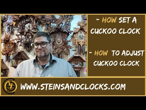How to set a cuckoo clock – how to adjust a cuckoo clock