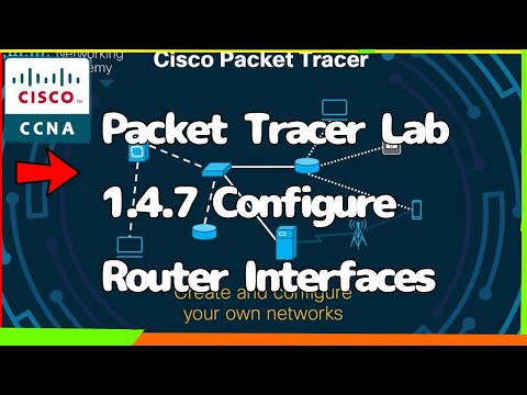 Packet Tracer Lab 1.4.7 Configure Router Interfaces