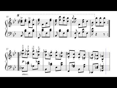 Galop de Bal, S.220, F. Liszt, Piano, Sheet Music