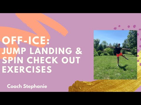Figure Skating | Off-Ice Jump Exercises For Strength & Balance | Must See 💕