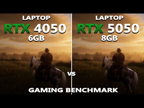 LAPTOP RTX 5050 vs RTX 4050 Gaming Benchmark Test | Tested in 10 Games |  Worth the Upgrade? |