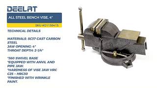 All Steel Bench Vise, 4