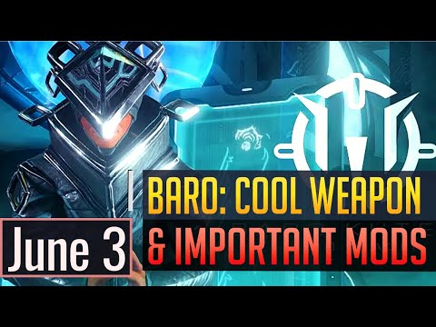 Warframe | BARO KI'TEER: IMPORTANT PRIMED MODS + COOL WEAPON - June 3rd (PC) (CONSOLE IN PINNED)