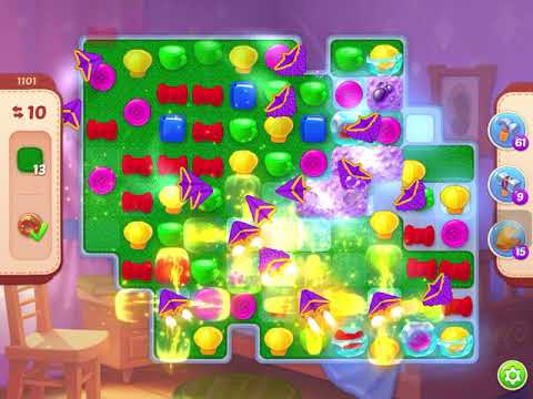 Homescapes Gameplay Level 1101