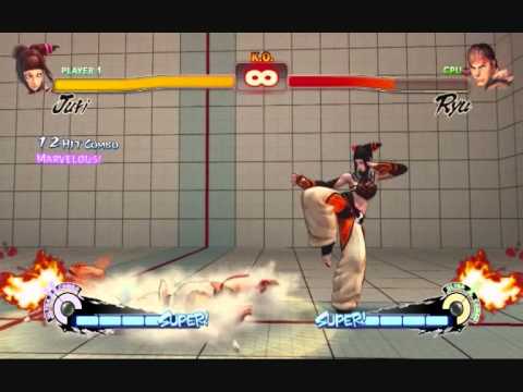 SSFIV AE Juri Combo Video