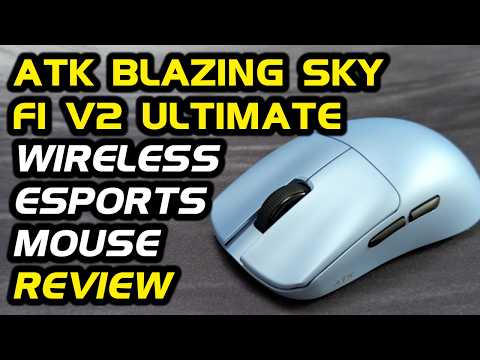 ATK Blazing Sky F1 V2 Ultimate Wireless Esports Mouse Review - Worth $90?
