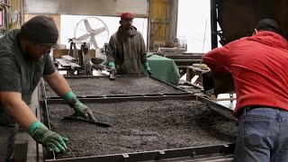 Making Concrete Ping Pong Tables [Full Shop Tour]
