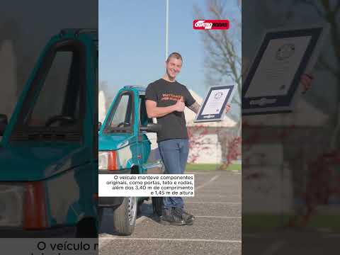 MENOR FIAT PANDA DO MUNDO