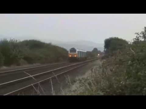 Prestatyn 25.7.2014 - Chiltern Class 67 67012 A Shropshire Lad on WAG train
