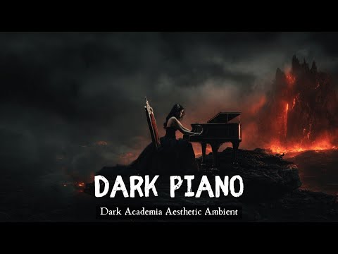 Dark Piano Music for Focus & Study | Deep Academia Piano Melodies