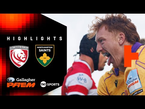 THRILLER AT KINGSHOLM! 🔥 | Gloucester vs Northampton Saints | Gallagher PREM Rugby Highlights