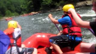 preview picture of video 'Troop 1523 Whitewater, Lower Yough, Ohiopyle, PA'