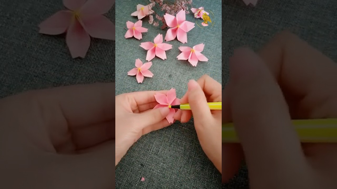 How to Fold an Origami Cherry Blossom | Step-by-Step Tutorial
