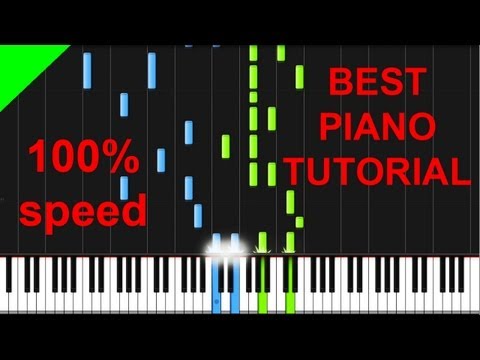 I Was Here - Beyonce piano tutorial