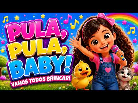 🎵 PULA, PULA, BABY! 🌈 | Música Infantil Divertida para Dançar e Brincar! 🥳
