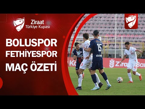 Boluspor 0-0 Fethiyespor | MAÇ ÖZETİ Ziraat Türkiye Kupası A Grubu 1.Hafta Maçı