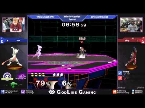 Winter Garden Melee Weekly #47 - Jorx (Ness, Mewtwo) vs Ebag (Fox, Captain Falcon)