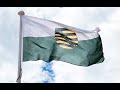 Bundesland Sachsen Flagge