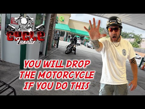 WHY USING YOUR FRONT BRAKE ON YOUR MOTORCYCLE IS DANGEROUS #cyclefanatix #harleydavidson