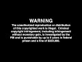 Warning Screen 2022