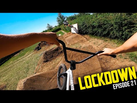 BUILDING AND RIDING THE SICKEST NEW BACKYARD FEATURES!! LOCKDOWN EP21