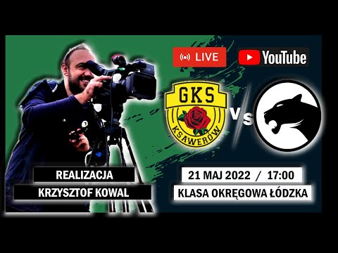 GKS KSAWERÓW - AKS SMS ŁÓDŹ - 25 kolejka - bitwa o 4 ligę - klasa okręgowa łódzka -  - na żywo