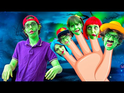 Zombie Finger Family | Happy Halloween song for kids -  Hey Dana Kids songs and Nursery Rhymes