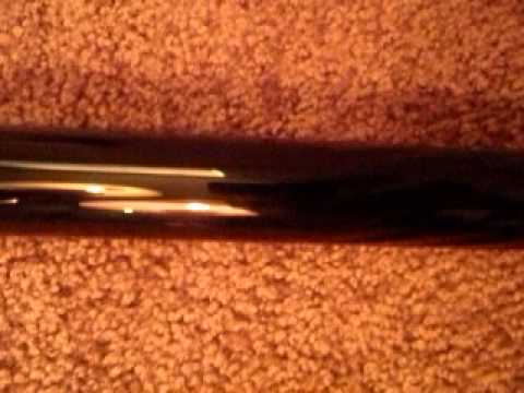 Viking sneaky pete cue with a unique wrapless swirl handle