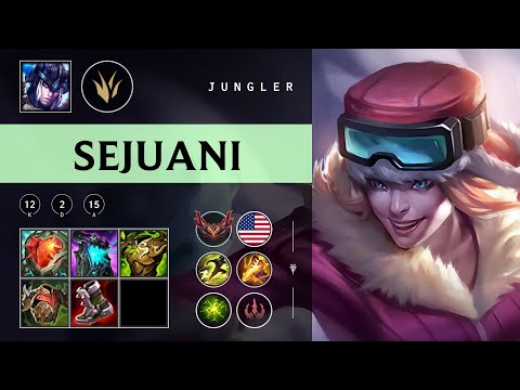 Sejuani Jungle vs Elise - NA Grandmaster Patch 25.24