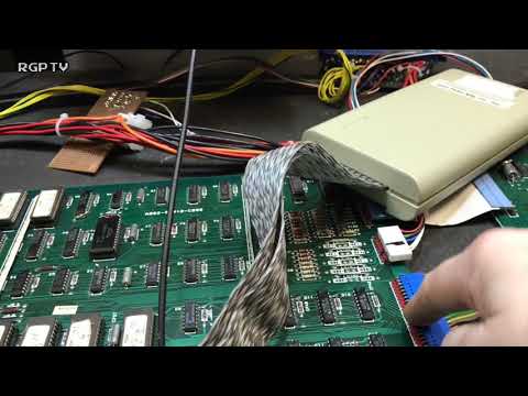 Bally/Midway TRON Arcade PCB repair - missing sprites tip