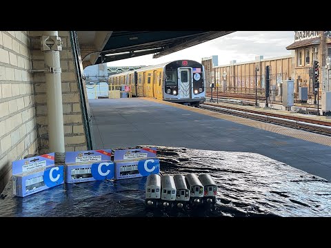 Munipals R32 C Train Unboxing At 4th Ave-9h Street ft @BrooklynRailfanner