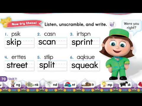 Oxford Phonics World 4 unit 7 story '' A bad skunk''