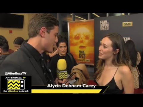 Alycia Debnam Carey Interview | Fear The Walking Dead Premiere | 2016