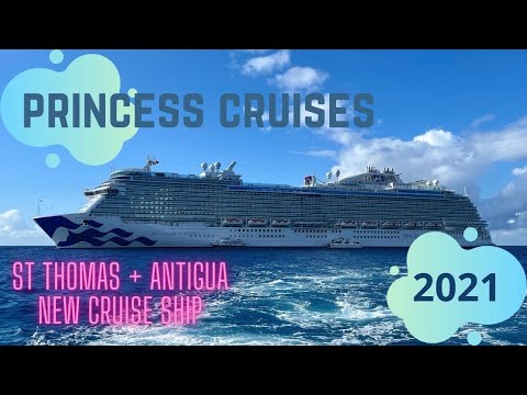 Enchanted Princess Cruise VLOG 2021 || St Thomas, Antigua & Stingrays