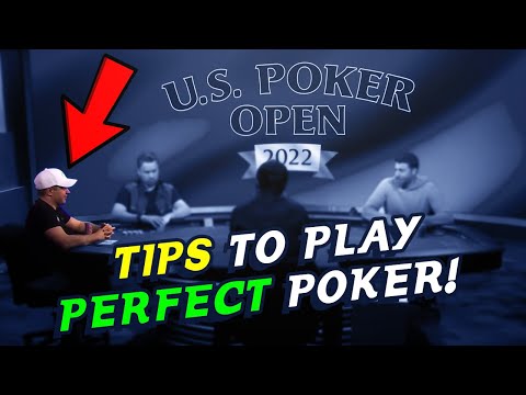 How To Play PERFECT Poker [US Poker Open Review] - YouTube