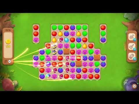 Gardenscapes 2616 Level - 13 moves - NO BooSTERS