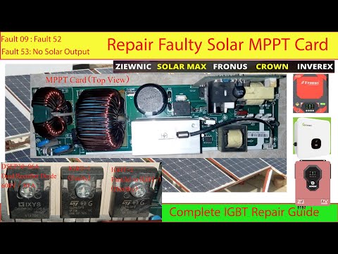 Inverex Solar MPPT Charge controller Repair (English)