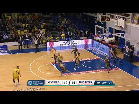 BK Ventspils vs MHP Riesen 61:73