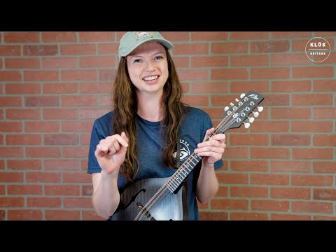 Klōs Carbon Fiber Acoustic A-Style Mandolin image 8