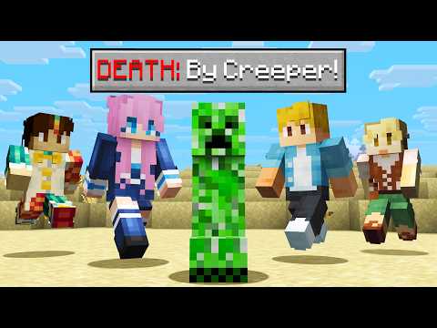 Minecraft DEATH RACE! /w LDShadowLady, Smallishbeans & OrionSound