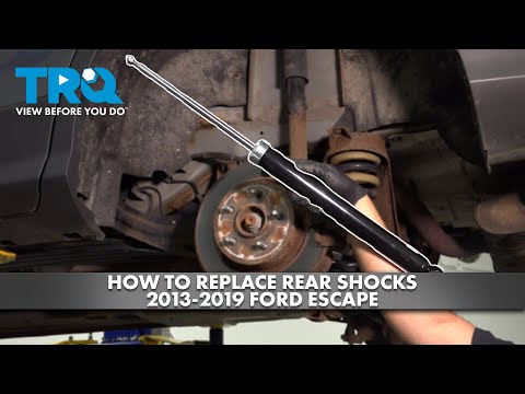 How to Replace Rear Shocks 2013-2019 Ford Escape