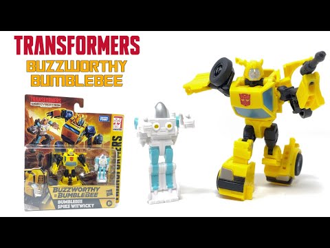 Transformers Buzzworthy Bumblebee & Spike Witwicky Review