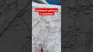 #viral#viralvideo#geography class 10 icse#settlement pattern class 10 geography #Topographical map