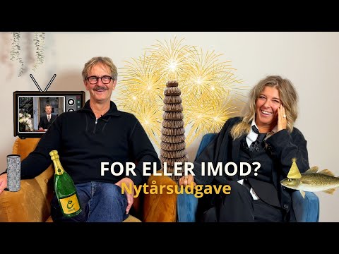 Paprika Steen & Lars Brygmann: For eller imod nytårstraditioner?