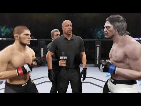 Khabib vs. Texas Chainsaw - EA Sports UFC 2 - Eagle Fights 🦅