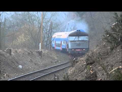 ČD 749 253 Os 9057 Vrané nad Vltavou