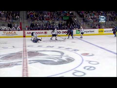 Eric Nystrom vs Jan Hejda fight Mar 20 2013 Dallas Stars vs Colorado Avalanche NHL Hockey