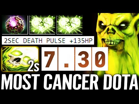 🔥 7.30 MOST CANCER HERO - 2s Death Pulse BUFFED Necrophos Octarine Core WTF Update Dota 2 Pro